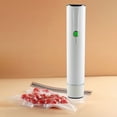 thumbnail image 3 of Mini Handheld Electric Vacuum Sealer, Portable Small Food Vacuum Pump With One - Button Operation, For Home Kitchen Food Preservation, Outdoor Picnics, Travel - 1*Sealing Device, 3 of 6