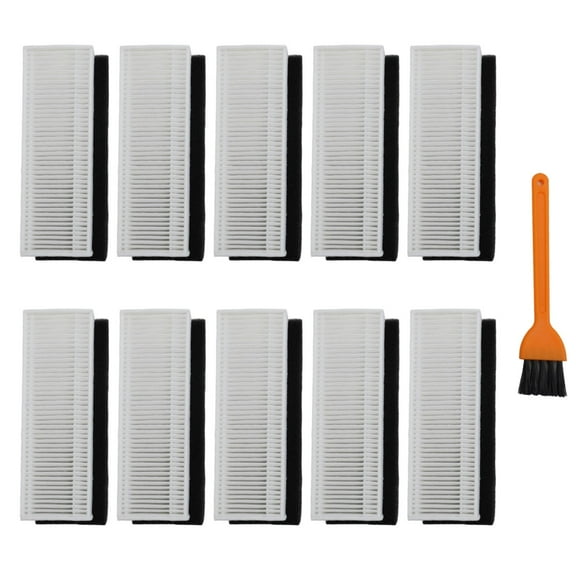 10 Pcs Replacement Filters For Tikom G8000, G8000 Pro Robot Vacuum Cleaner