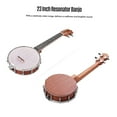 thumbnail image 3 of Graflsoa 23-Inch 4-String Concert Banjo with Sapele Body, Okoume Neck, and Tech Wood Fingerboard - Includes Tuning Wrench and Ruler for Optimal Playability, 3 of 6