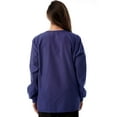 thumbnail image 3 of Just Love Women's Solid Scrub Jacket - Comfortable and Professional Uniform Coat (Galaxy Blue, Large), 3 of 3