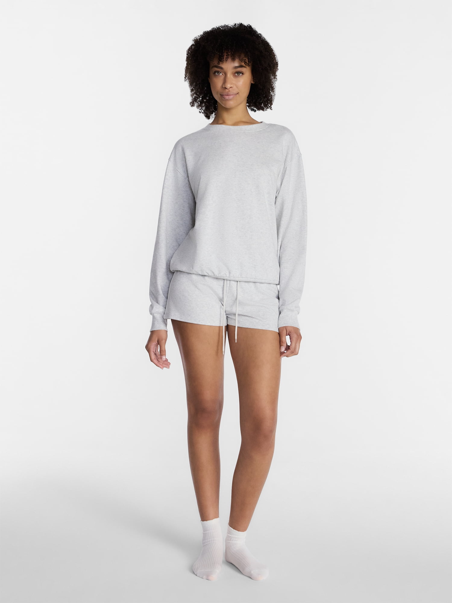 No Boundaries Sleepwear Shorts, 2.5'' Inseam, Women’s and Women’s Plus XXS-3X