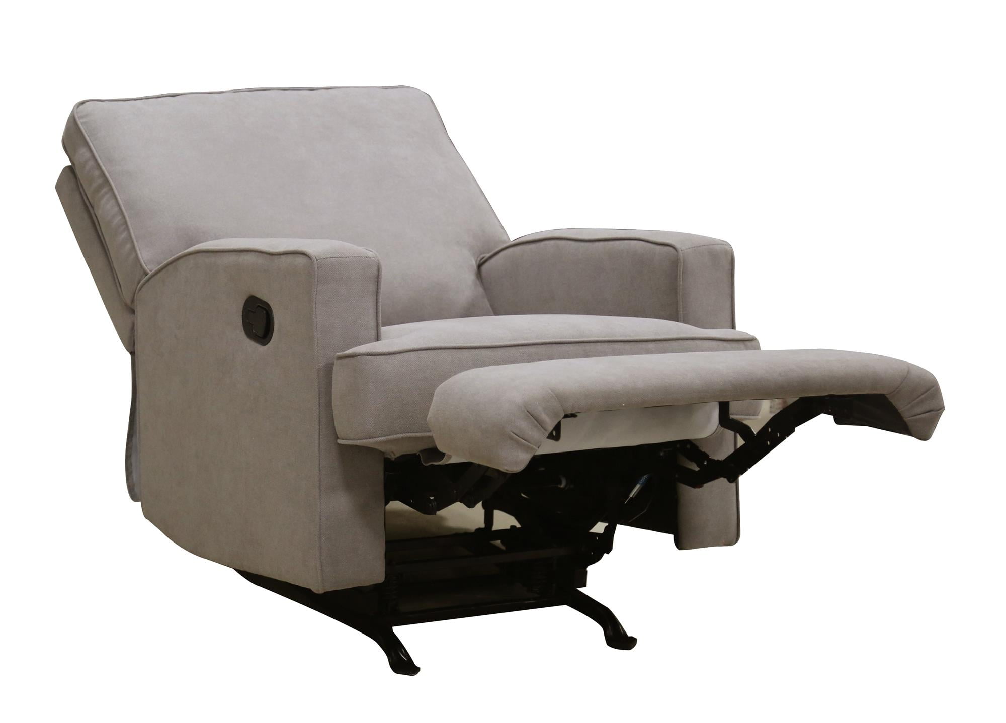 Baby Relax Salma 2-in-1 Rocker Recliner Chair, Taupe Velvet