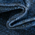 thumbnail image 4 of Unique Loom Yara Collection Area Rug - Nayer (4' Round Overdyed Blue/Blue), 4 of 7