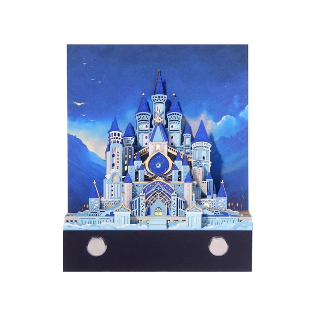 3D Notepad Castle Memo Pad Paper Notes Kawaii Desk Accessories Birthday Gift