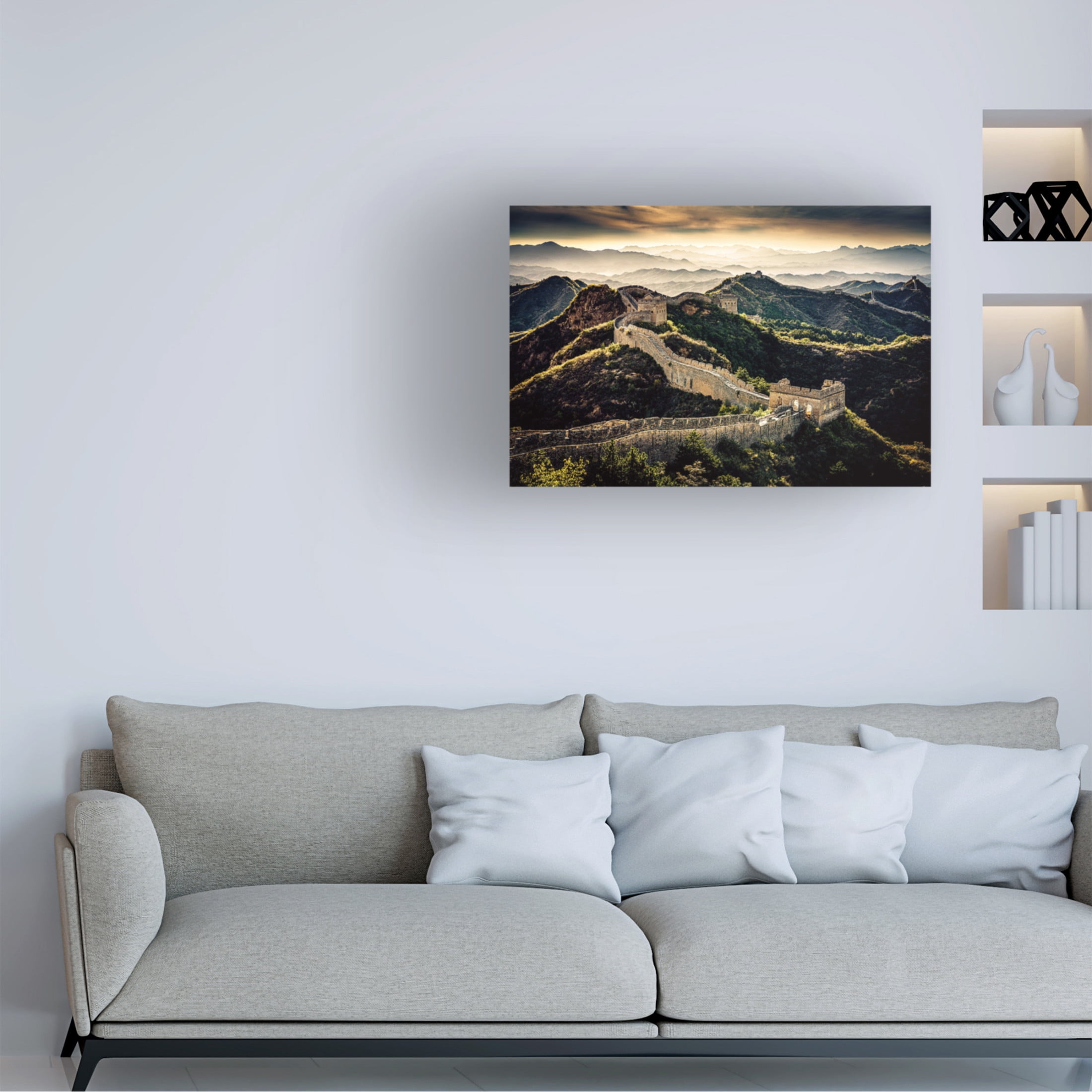 Trademark Fine Art Dieter Reichelt Chinese Wall Canvas Wall Art