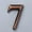 Bronze-6, variant on Hmgxay 2.8" Mailbox Numbers, Self-Adhesive Address Numbers for Home, Metal House Numbers for Indoor or Outdoor Use, Decorative Numerals for Streets or Mailboxes