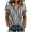 Black, variant on Blouses For Women Summer Short Sleeve Striped Trendy Minimalist Workday Street Style Vacation Weekend Look Relaxed Modern Resort Office Casual Daytime