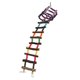 thumbnail image 3 of Madera hámster loro mascota pájaro colorido escalera de escalada puente colgante pájaros juguete, 3 of 8