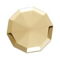 thumbnail image 2 of Utopia Alley Hanover Cabinet Ring Pull Knob - Decorative Cabinet Drop Pull Knobs for Cabinets and Drawers - Vintage Cabinet Hardware with Hand Finished Polished Gold - Metal Drawer Pull Knobs 1.2", 2 of 9