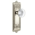 thumbnail image 2 of Grandeur Winbor_Prv_234 Windsor Solid Brass Rose Privacy Door Knob Set - Brass, 2 of 7
