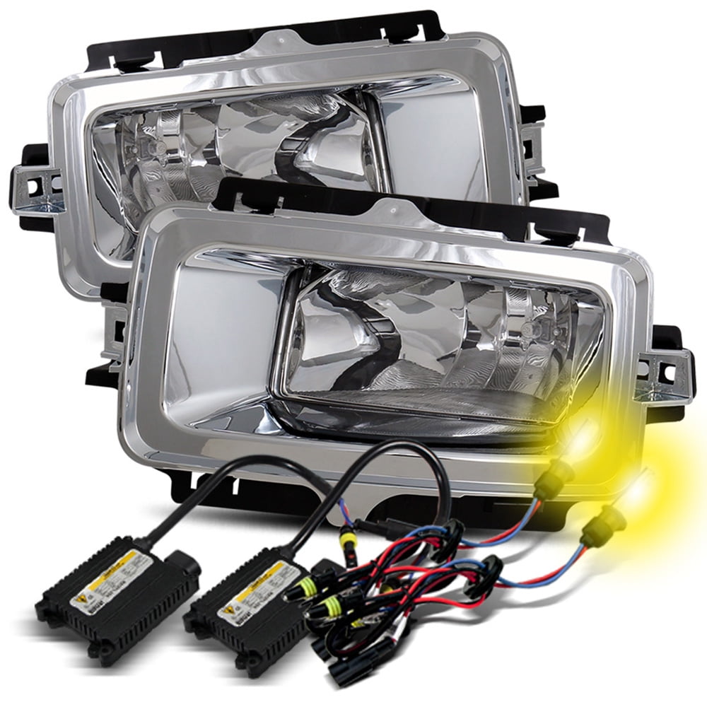 Modifystreet 3000K HID/For 1415 Chevy Silverado 1500 Clear Fog Lights
