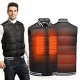 thumbnail image 2 of asdoklhq Heating Clothes for Winter Outdoor Warm Clothing Heated for Riding Skiing Fishing Charging Via Heated Coat, 2 of 5