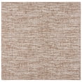 thumbnail image 2 of Safavieh Beach House Nikola Geometric Indoor/Outdoor Area Rug, Brown/Ivory, 6'7" x 6'7" Square, 2 of 6