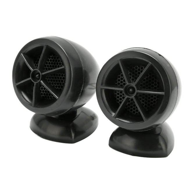 Car Audio Speaker,2pcs Dome Tweeter 1200W Car Loudspeaker Dome Tweeter Time-Tested Durability