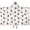 Cow and Text White Pattern-1, variant on Cow and Text White Pattern Hooded Bath Towel Wrap for Teens Ages 3 To 12, Soft Lightweight Quick Dry Microfiber Bath Beach Pool, 60"x35"