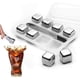 thumbnail image 3 of Cubitos de hielo de acero inoxidable que enfrían el cuerpo, cubitos de hielo reutilizables con función de enfriamiento rápido, refrigerante no tóxico y acero inoxidable de grado alimenticio que, 3 of 8