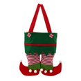 thumbnail image 3 of Bolsas de dulces de elfo de Navidad Bolsas de terciopelo de Papá Noel Decoración de fiesta de festival (B) Ndcxsfigh Para estrenar, 3 of 9