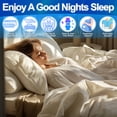 thumbnail image 7 of Contoured Knee Pillow - Cooling Gel Memory Foam with Elastic Strap, Relieves Back Hip Knee Sciatica Pain for Side Sleepers and Pregnancy Support, 7 of 7