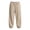 Khaki, variant on Asxite Toddler Solid Pants Casual Fall Winter Elastic Waist Pleated Pockets Straight Leg Sweatpants