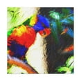 thumbnail image 3 of Rainbow Lorikeet Brilliance - Canvas, 3 of 25