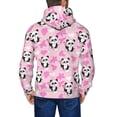 thumbnail image 5 of Zip Up Hoodies for Men - Funny Panda Draws A Heart Long Sleeve Comfrt Men'S Fashion Hoodies & Sweatshirts, Jackets for Men Hoodies Pullover Clothing Clothes with Pouch, 5 of 5