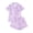 H-Purple, variant on Emy Dola S-2XL Women Summer Pajamas Set Short Sleeve Button Down Loungewear Sets 2 Pieces Pjs Set Bowknot Valentine's Sleepwear