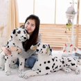 thumbnail image 4 of 2026 30/40/50cm Stuffed Animals Dog Dalmatian Plush Toy Lifelike Giant Dog Toy Realistic Animal Kids Toys Gift For Children, 4 of 5