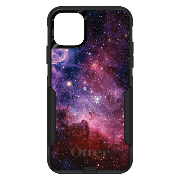 DistinctInk OtterBox Commuter Custom Case for Apple iPhone 15 (6.1" Screen) - Show Your Love of Astronomy - Lightweight Grip