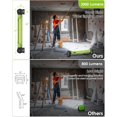 thumbnail image 5 of Work Light,3000LM LED Work Lights, Rechargeable Underhood Work Light with Hooks & Rotating Magnetic Base, Cordless Battery Powered Mechanic Light for Car Repairing Inspection Workshop Emergency, 5 of 8