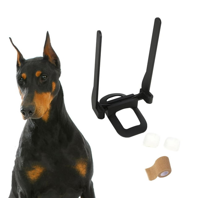 Soporte para orejas de perro, pegatina para oreja, perros Pinscher, orejas de perro mascota, herramientas de cuidado vertical, levantador de perros Conjunto C Yinane Oreja de cachorro de pie