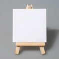 thumbnail image 4 of Artists 3 Inch X3 Mini Canvas & 5 Easel Set Painting Craft Drawing 60 Canvases Easels, 4 of 10
