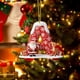 thumbnail image 3 of Decoraciones de Árbol de Navidad 2D Acrílico Decoración Carta Colgante con 26 Letras Diy Navidad Decoración Del Hogar Ornamentos Del Árbol de Navidad, 3 of 4