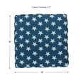 thumbnail image 2 of Greendale Home Fashions 18 x 18 in. Blue Stars Outdoor Dining Seat Cushion (4-Pack), 2 of 6