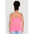 thumbnail image 5 of Womens Plus Size Basic Shelf Bra Cami, 5 of 5