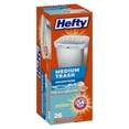 thumbnail image 2 of Hefty Ocean Water Trash Bag - Medium - 26ct: Odor Control, Drawstring Seal, Sized to Fit Specific Trash Cans, 2 of 5