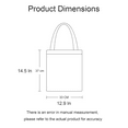 thumbnail image 2 of One Piece Tote Bag Anime Lovers Gift Animated Movie Themed Shoulder Bag Canvas Tote Bag, 2 of 2