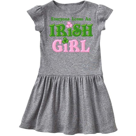 

Inktastic Loves An Irish Girl Gift Toddler Girl Dress