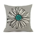 thumbnail image 1 of Bgsha Outdoor Bench Cushion Covers Waterproof Sofa Printed Pillow Cushion Protector, 1 of 4