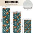 thumbnail image 4 of Pioneer Flower Floral Print Pattern Kitchen Rugs Sets Of 3,Kitchen Runner Rugs Non Skid Washable,Decorative Kitchen Floor Mats for Kitchen,Sink,Laundry,17X30 Inch + 17X47 Inch + 17X59 Inch, 4 of 6