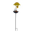 thumbnail image 3 of Comedero solar para pájaros, comedero para colibríes con estaca, decoración de jardín, estatua fantasma con sombrilla, decoración de Halloween para, 3 of 9