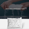 thumbnail image 2 of 500pcs Magic Soft Cotton Disposable Compressed Towel Wipes GuanGuan, 2 of 5