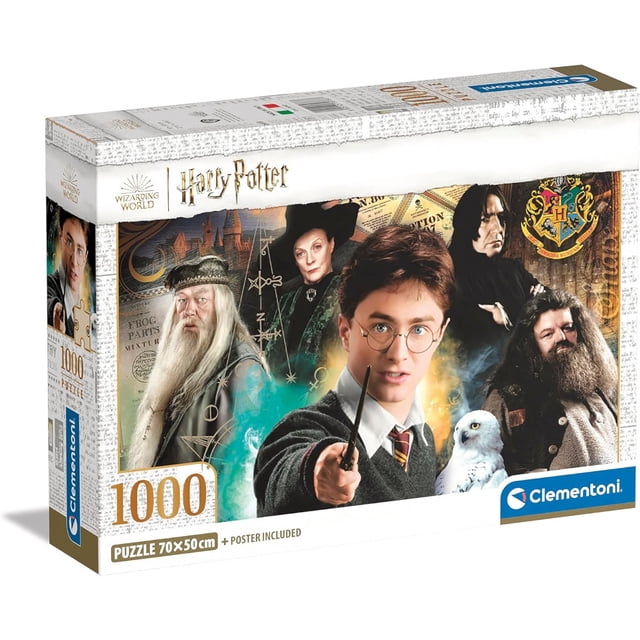 Rompecabezas Harry Potter III (Compact Pro-Ecología) Clementoni 1000 piezas