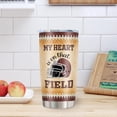 thumbnail image 5 of Football Gifts, Football Gifts for Men, Football Coach Tumbler Gifts, Football Gifts for Boys Birthday, Football Gifts for Friends Rugby Fans Insulated Tumbler with Lid Cup 20oz(1pc), 5 of 6
