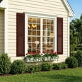 thumbnail image 2 of Barara King Shutters for Windows with Premium Board and Batten, Modern Shutters with Easy Mount for Farmhouse, Home Office, Living Room, Bedroom, Red(14"*59"), 2 of 8