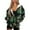 Green, variant on Vintage Christmas Sweatshirt Women'S Casual Striped Hooded Hoody Warm Pullover Long Sleeve Soft Streetwear Tops Oversized Hoodies for Women Green L