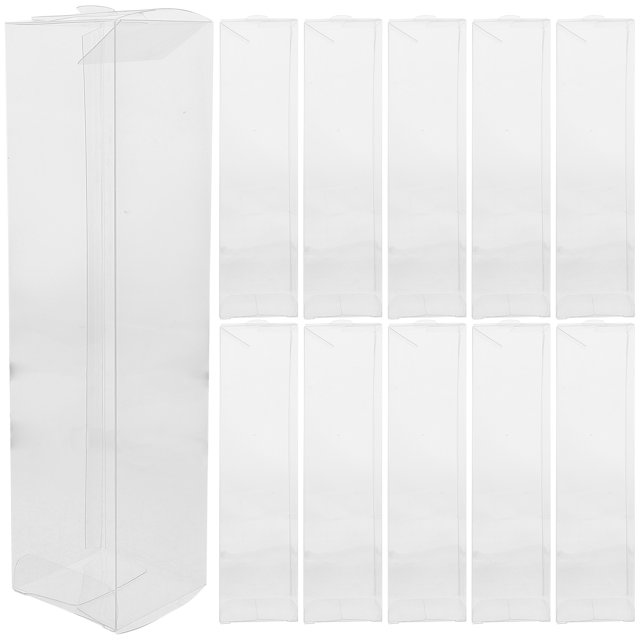 20 cajas de regalo multifunción transparentes para guardar galletas para fiestas.