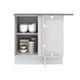 thumbnail image 3 of Mueble de Cocina Esquinero 1 Puerta Blanco/Crema Agata Madesa, 3 of 5
