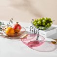 thumbnail image 3 of Snack Tray Creative Shape Food Grade Large Capacity Stackable Transparent Save Space Plastic Dry Fruit Sundries Organizer Tray Decoration Home Supplies, 3 of 8