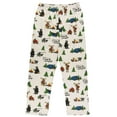 thumbnail image 4 of LazyOne Pajama Pants for Men, Male Pajamas, Happy Camper, Light Grey, Medium, 4 of 7