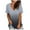 D-Gray, variant on 2026 ! Womens Clothes asdoklhq Womens Plus Size Tops,Women Casual Denim V -neck Pocket Back Split Long Sleeved Shirt Top